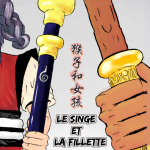 manga webtoon Le singe et la fillette